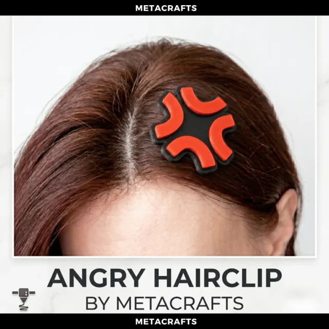 ANGRY HAIR CLIP