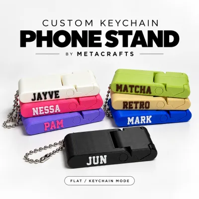 CUSTOM KEYCHAIN PHONE STAND